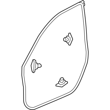 Acura ADX Door Seal - 72350-3W0-A01