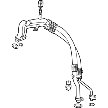 85578393 Acura HOSE, A/C VLV Illustration 1 of 1