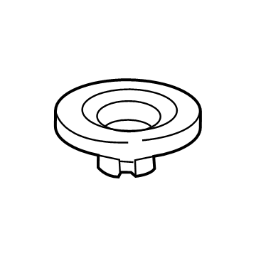 52402-TEA-T02 Acura RUBBER, RR. (UPPER) Illustration 1 of 1