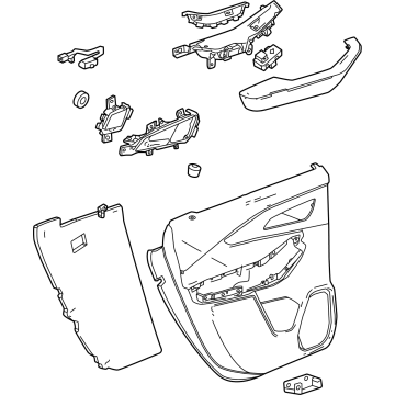2024 Acura ZDX Door Trim Panel - 85099095