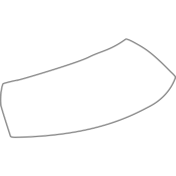 85674290 Acura WINDOW, RR. Illustration 1 of 1