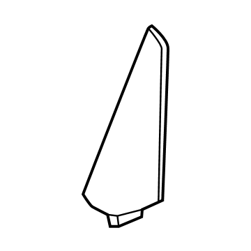 72980-3W0-A01ZA Acura GARNISH, L. *NH900L* Illustration 1 of 1