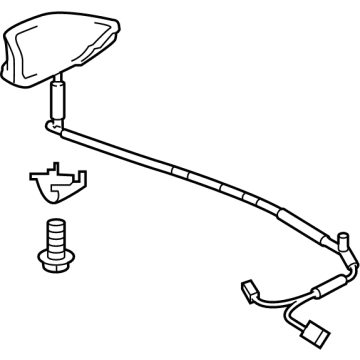 8A150-3V0-A51ZF Acura ANTENNA *NH731P* Illustration 1 of 1