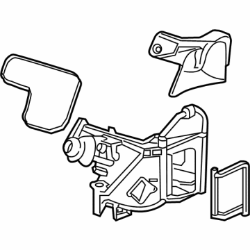 79205-TYA-A42 Acura Set, Joint Duct Illustration 1 of 1