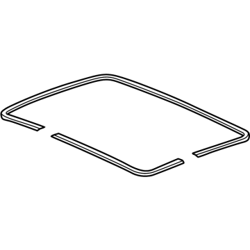 84398130 Acura SEAL-SUN RF WDO Illustration 1 of 1