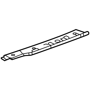 Acura 85534876 RAIL-R/CMPT FLR P L. 85534876 Acura RAIL-R/CMPT FLR P L. Illustration 1 of 1