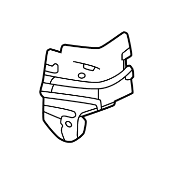 85534878 Acura EXTENSION-U/B RR L. Illustration 1 of 1