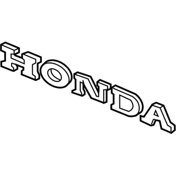 19026-P0G-A00 Acura Seal, Driver Side Radiator Side Illustration 1 of 1