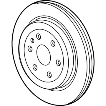 13551486 Acura ROTOR, RR. BRAKE Illustration 1 of 1