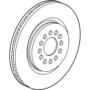13549245 Acura ROTOR, FR. BRAKE Illustration 1 of 1