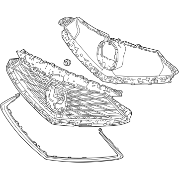 2026 Acura MDX Grille - 71120-TYA-A60