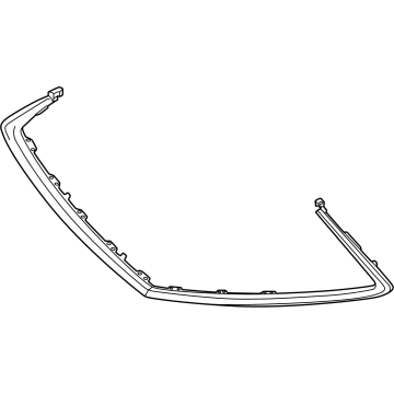 71122-TYA-A50 Acura MLDG SURROUND, FR. Illustration 1 of 1