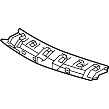 74116-TYB-A01 Acura Guide (Upper) Illustration 1 of 1