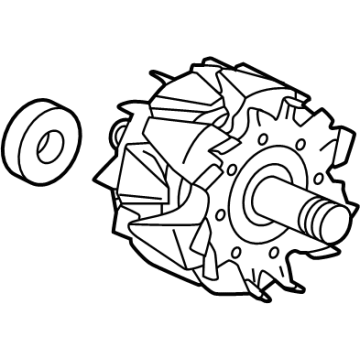 31101-6MD-A01 Acura ROTOR ASSY. Illustration 1 of 1