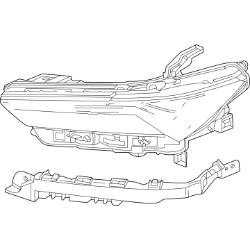 2024 Acura ZDX Headlight - 85092174
