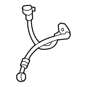 01464-3W0-A00 Acura HOSE SET, R. FR. Illustration 1 of 1