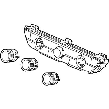 2025 Acura Integra A/C Switch - 79610-T56-C11ZA