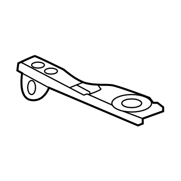 50375-TLA-A10 Acura STAY, R. RR. Illustration 1 of 1