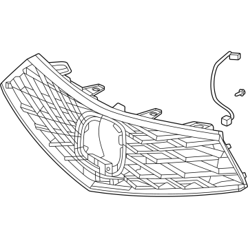 2025 Acura RDX Grille - 71120-TJB-B11