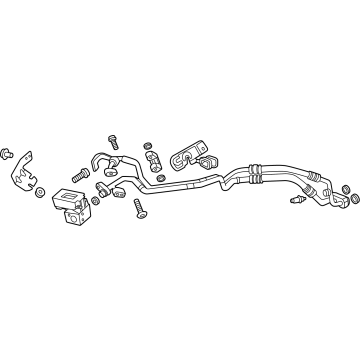 86545090 Acura PIPE ASM-HTR & A/C E Illustration 1 of 1