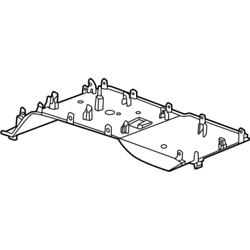 86509545 Acura CONSOLE, FR. *103H* Illustration 1 of 1