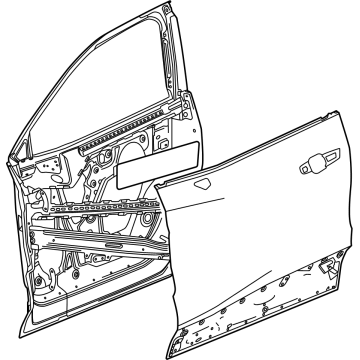 2024 Acura ZDX Door Panel - 85728109