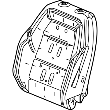 85039004 Acura PAD, L. FR. Illustration 1 of 1