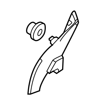 72220-3W0-A01ZA Acura GARNISH, R. *NH900L* Illustration 1 of 1