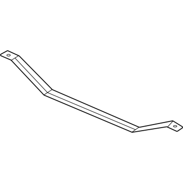 74623-TLB-A00 Acura STAY B, FR. (LOWER) Illustration 1 of 1