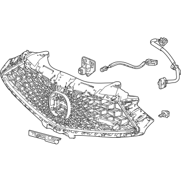 2024 Acura TLX Grille - 71120-TGZ-A50