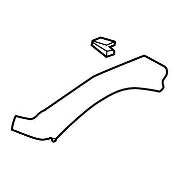 83403-TJB-A03ZS Acura GARNISH (TYPEP) Illustration 1 of 1