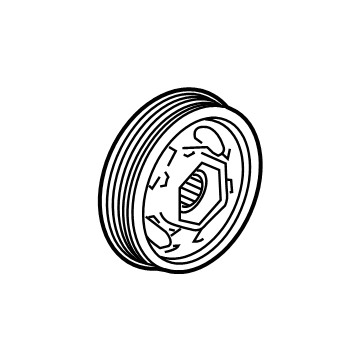 Acura ADX Crankshaft Pulley - 13810-6NA-A01