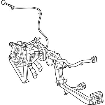 Acura 24053874 RECEPTACLE, BAT CHGR 24053874 Acura RECEPTACLE, BAT CHGR Illustration 1 of 1
