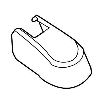 76721-TD4-013 Acura COVER, ARM Illustration 1 of 1