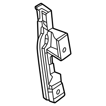 85519899 Acura RETAINER-FRT S/D L. Illustration 1 of 1