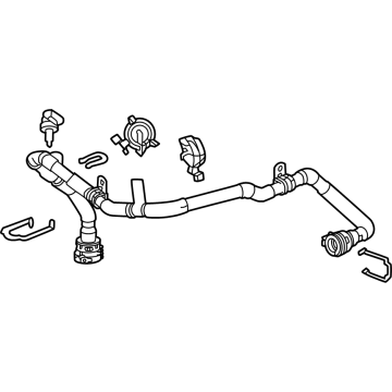 86803275 Acura HOSE, SURG TNK Illustration 1 of 1