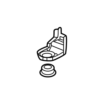 19701-68A-A00 Acura STAY, R. INTERCOOLER Illustration 1 of 1