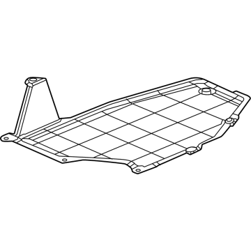 74631-3W0-A00 Acura CVR, L. MIDDLE FLOOR Illustration 1 of 1