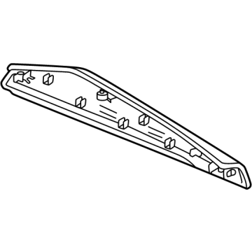 86528597 Acura APPLIQUE-F/FL *105J* Illustration 1 of 1