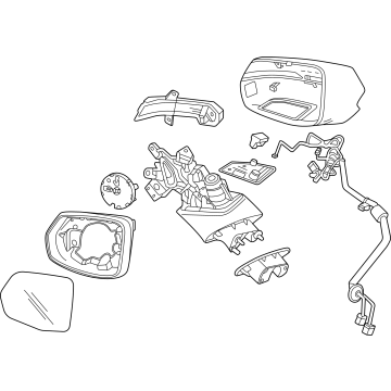 2024 Acura ZDX Mirror - 85016790