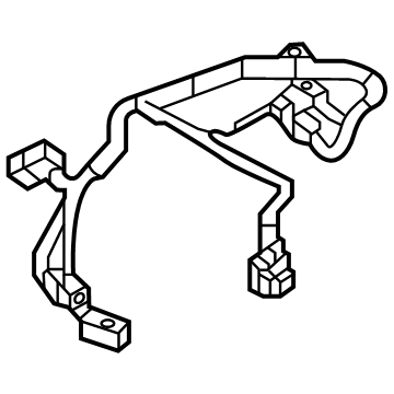 Acura 48320-6EX-000 CABLE SUB-ASSY., RR. 48320-6EX-000 Acura CABLE SUB-ASSY., RR. Illustration 1 of 1