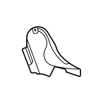 85135170 Acura COVER, R. FR. *103H* Illustration 1 of 1