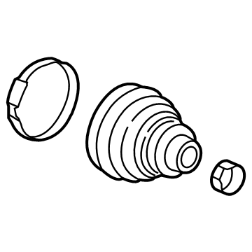 44018-3L1-305 Acura BOOT SET, OUTBOARD Illustration 1 of 1