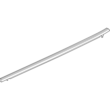 Acura ADX Door Moldings - 72950-3W0-A01