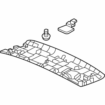 83260-3W0-A01ZA Acura GARNISH *NH900L* Illustration 1 of 1