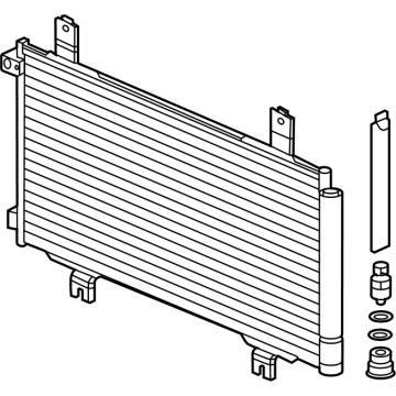 Acura Integra A/C Condenser - 80100-T56-A01