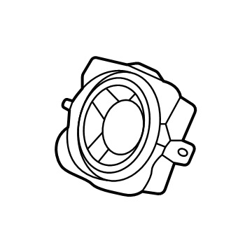 39220-3V0-H01 Acura SPEAKER ASSY. (8CM) Illustration 1 of 1