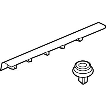 84201-3W0-A01ZA Acura GARNISH, R. *NH900L* Illustration 1 of 1
