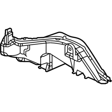 79103-3W0-A41 Acura DUCT ASSY. Illustration 1 of 1