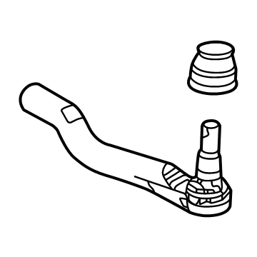 53540-T60-A02 Acura End, Right Tie Rod Illustration 1 of 1